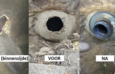 Rénovation d'ouvertures coupées en béton à Turnhout (BE)